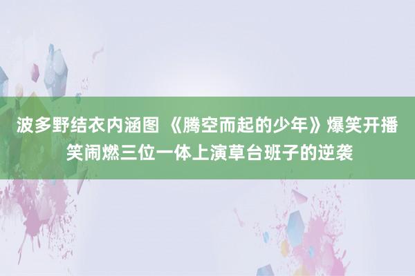 波多野结衣内涵图 《腾空而起的少年》爆笑开播 笑闹燃三位一体上演草台班子的逆袭
